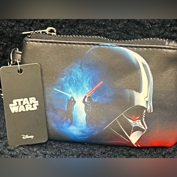 NWT Buckle-Down Star Wars Darth Vader black coin purse - Picture 4 of 7